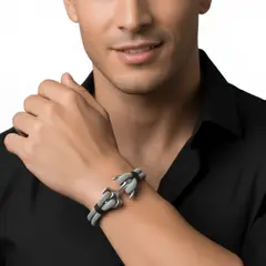 GENERICO - Brazalete Pulsera para Hombre Modelo Náutico