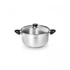 RECORD - Olla acero inoxidable Inoxset Deluxe Tapa Vidrio N°22