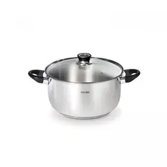 RECORD - Olla acero inoxidable Inoxset Deluxe Tapa Vidrio N°26