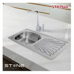 STONE - LAVADERO DE ACERO SIGNATURE STP7540