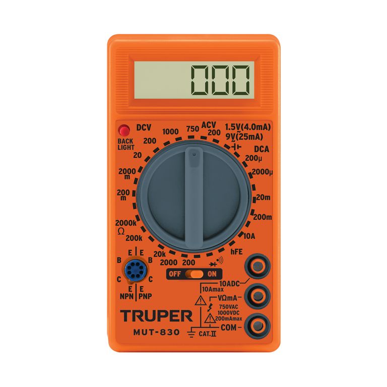 Multímetro digital multitester