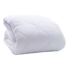 ARLIN TEXTIL - Protector de Colchón clásico 1.5 plz color blanco