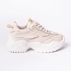 MAGDALENA SHOES - ZAPATILLAS PLATAFORMA MUJER ALESSIA 822 BEIGE