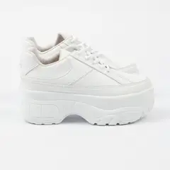 MAGDALENA SHOES - ZAPATILLAS PLATAFORMA MUJER KIARA 719 BLANCO