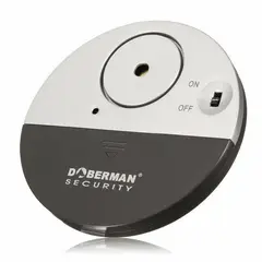 DOBERMAN - Alarma Para Puertas Y Ventanas - - Sensor De Vibracion