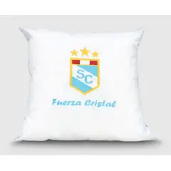 ARLIN TEXTIL - Cojin Decorativo Fuerza Cristal logo Celeste