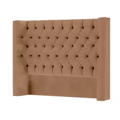 MAVISAC - Cabecera Knigthsbridge Plaza Queen Color Camello - Tela