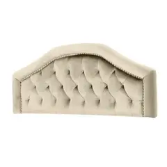 MAVISAC - Cabecera Reina Plaza Y Media Color Marfil - Tela