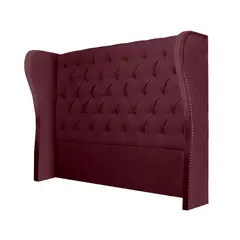 MAVISAC - Cabecera Safiro Dos Plazas Color Guinda - Ultra Cuero