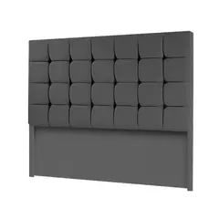 MAVISAC - Cabecera Cubes Dos Plazas Color Gris - Tela