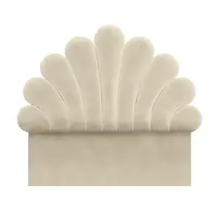 MAVISAC - Cabecera Emily Plaza Y Media Color Marfil - Tela