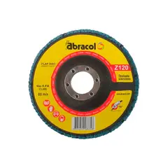 ABRACOL - DISCO FLAP #40 de 4 1/2 x7/8 CAJA POR 10 UND