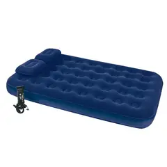 BESTWAY - Colchon inflable portátil con 2 almohadas suave -