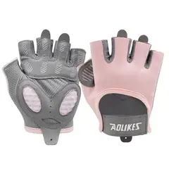 AOLIKES - Guantes Deportivos HS-121 Rosado Gym Crossfit
