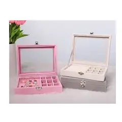 GRETAIL - Joyero Organizador De Joyas Cofre Pulseras Relojes 1 Nivel