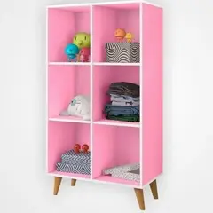 73 EXPERIENCE - Librero Marvi - Color Rosado -