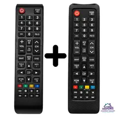 GENERICO - Control remoto samsung smart tv + funda protector - negro