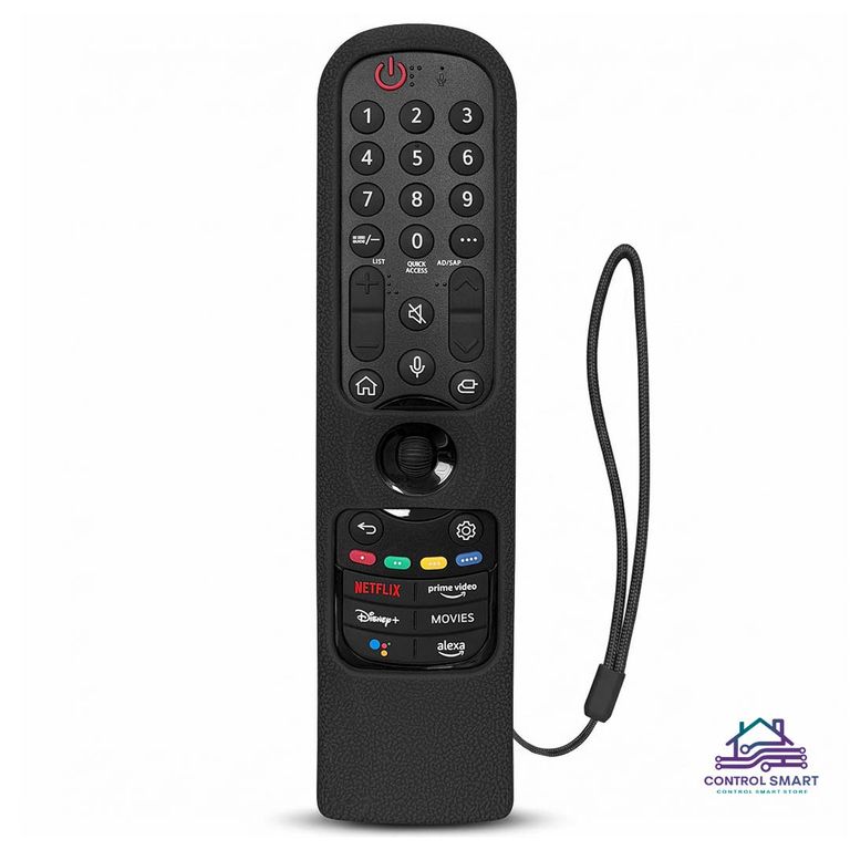 Funda Para Control LG Magic Mr21 Mr22 Mr23 Mr24 Negro