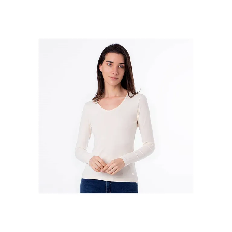 Polo Basico Jersey Full Lycra Miriam Mujer