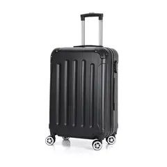 GENERICO - Maleta de Cabina con Clave Carry on 10kg - Negro