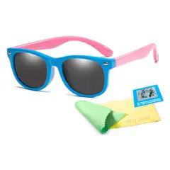 GENERICO - Lentes de Sol Niñas Polarizados Flexibles Uv400 Rosa Fuc