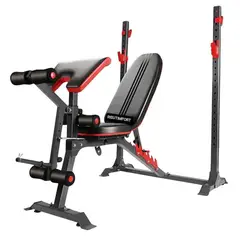 RISUTIMPORT - Banca Pecho Libre Rack Squat Predicador