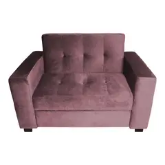 BARAKA HOME - Sofá Cama Madison 1.5 Plz - Rosado