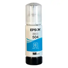 EPSON - BOTELLA TINTA 504 CIAN (T504220) ORIGINAL