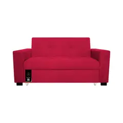 BARAKA HOME - Sofá Cama Madison 2 Plz - Rojo