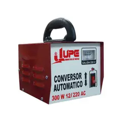 JUPE SUMINISTROS DE ENERGIA - Inversor De Corriente 12v A 220v 300w