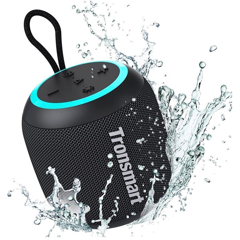 T7 Mini Parlante Bluetooth 5.3 Portátil IPX7 - Negro