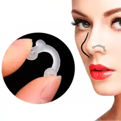 GENERICO - Perfilador Nasal Respingador Set X6 Transparente 3 Tallas