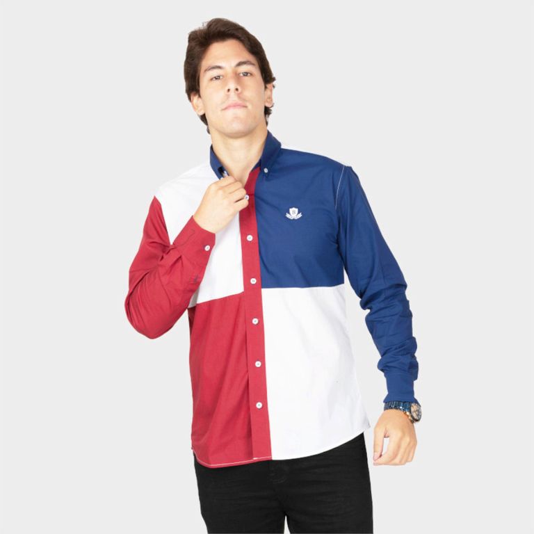 Camisa Manga Larga Piero Biani Hombre AlgodÃ³n Pima