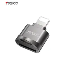 YESIDO - Lector De Memorias Microsd - Lightning Otg - Para equipos Apple