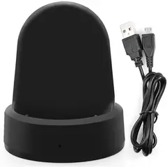 GENERICO - Cargador inalámbrico para Samsung Galaxy Gear S3 - Negro