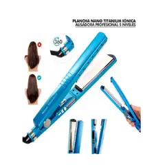 GENERICO - Plancha De Cabello Ionica Con Placas De Titanium