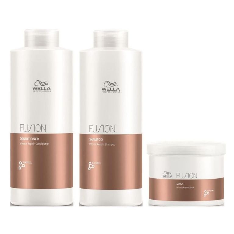 Pack Fusion - Shampoo 1L Acondicionador 1L Mascarilla 500ML