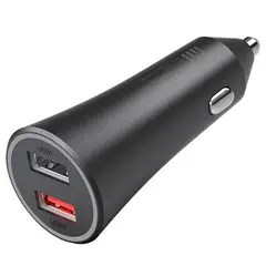XIAOMI - Cargador para Carro de Doble Puerto de 37W Negro - 26554