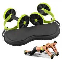 RISUTIMPORT - Rueda Abdominal Roller + Ligas + Bolso