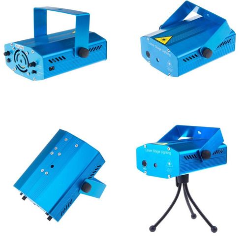 Mini Proyector Laser Rojo y Verde Audioritmico