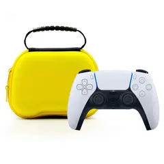 VARIOS - Estuche para Mandos PS5 PS4 Xbox Nintendo Switch Rígido Amarillo