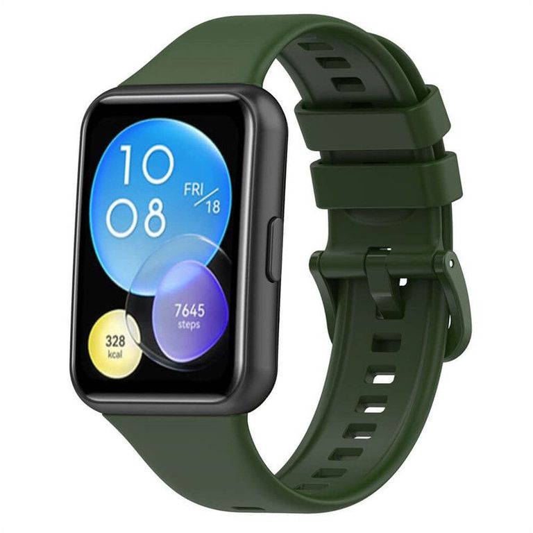 Correa Para Huawei Watch Fit 2 Verde Militar