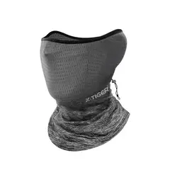 OEM - Pasamontaña X-TIGER DPMZ-24 Gris Ciclismo Cortaviento