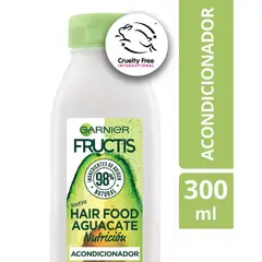 GARNIER - Fructis Hair Food Aguacate Acondicionador Cabello Seco 300ml