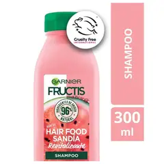 GARNIER - Shampoo Fructis Hair Food Sandía 300 ML