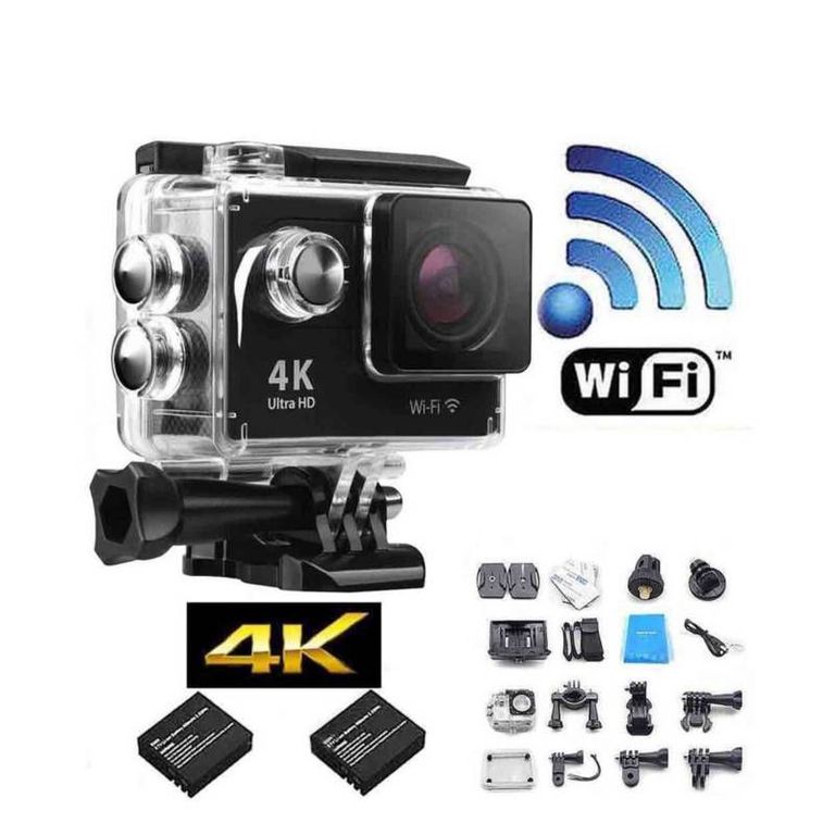 Cámara Deportiva Acuática 4k Ultra HD 16MP WIFI Fotos Videos Garantía