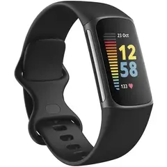 FITBIT - Charge 5 Aluminio Pulsera de actividad - Negro