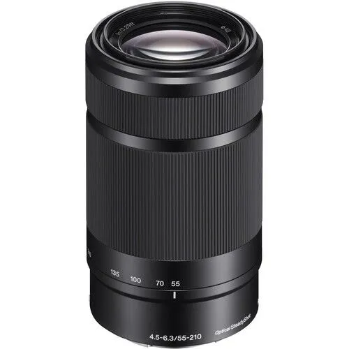 E 55-210mm F 4.5 -6.3 OSS Lens SEL55210 - Negro