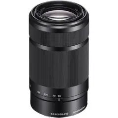 SONY - E 55-210mm F 4.5 -6.3 OSS Lens SEL55210 - Negro
