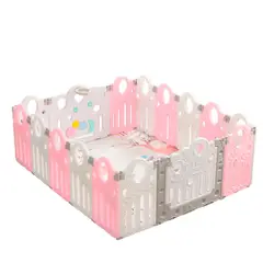 VOLTERETAS - Corral para Niño Blanco con Rosado